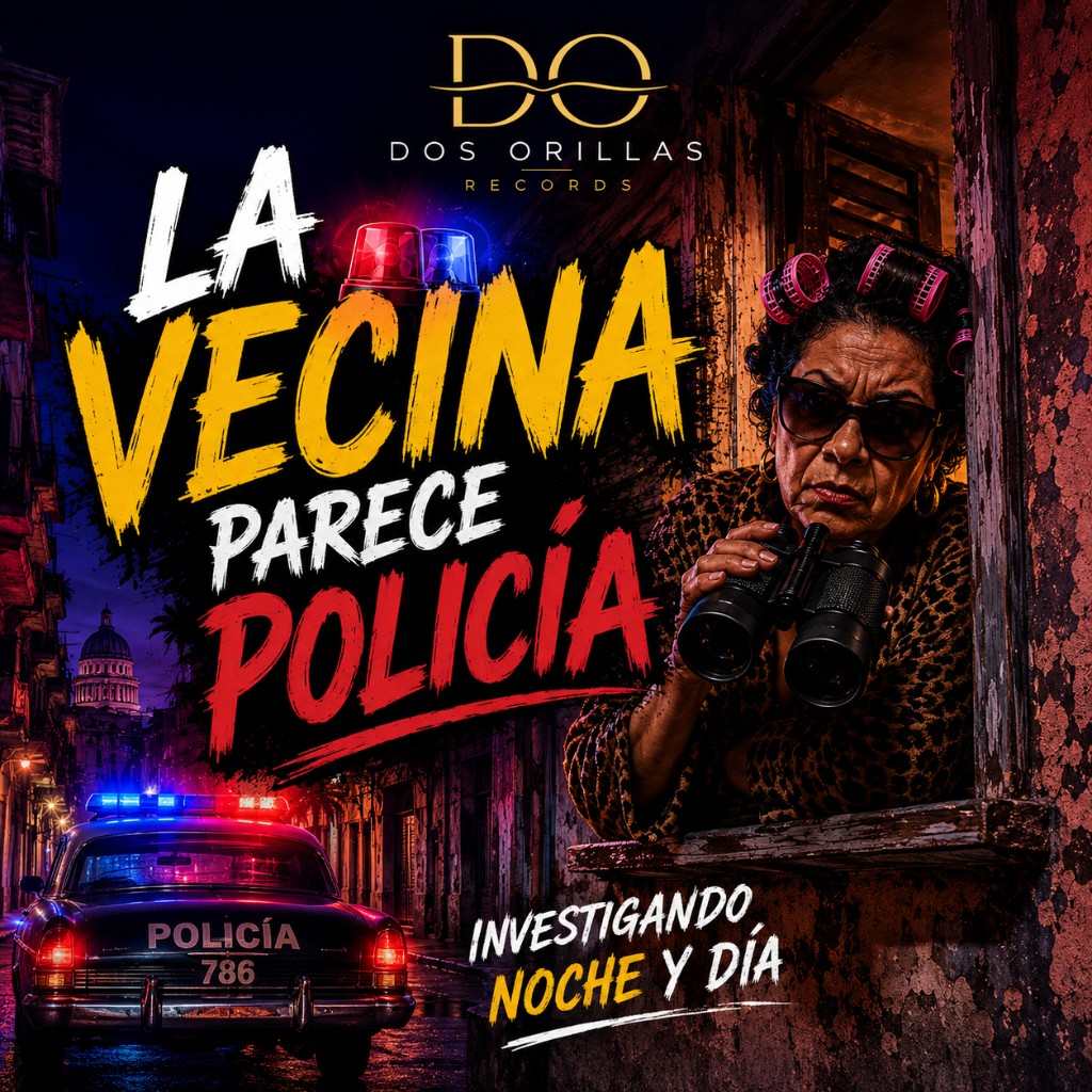 La vecina parece policía — portada oficial